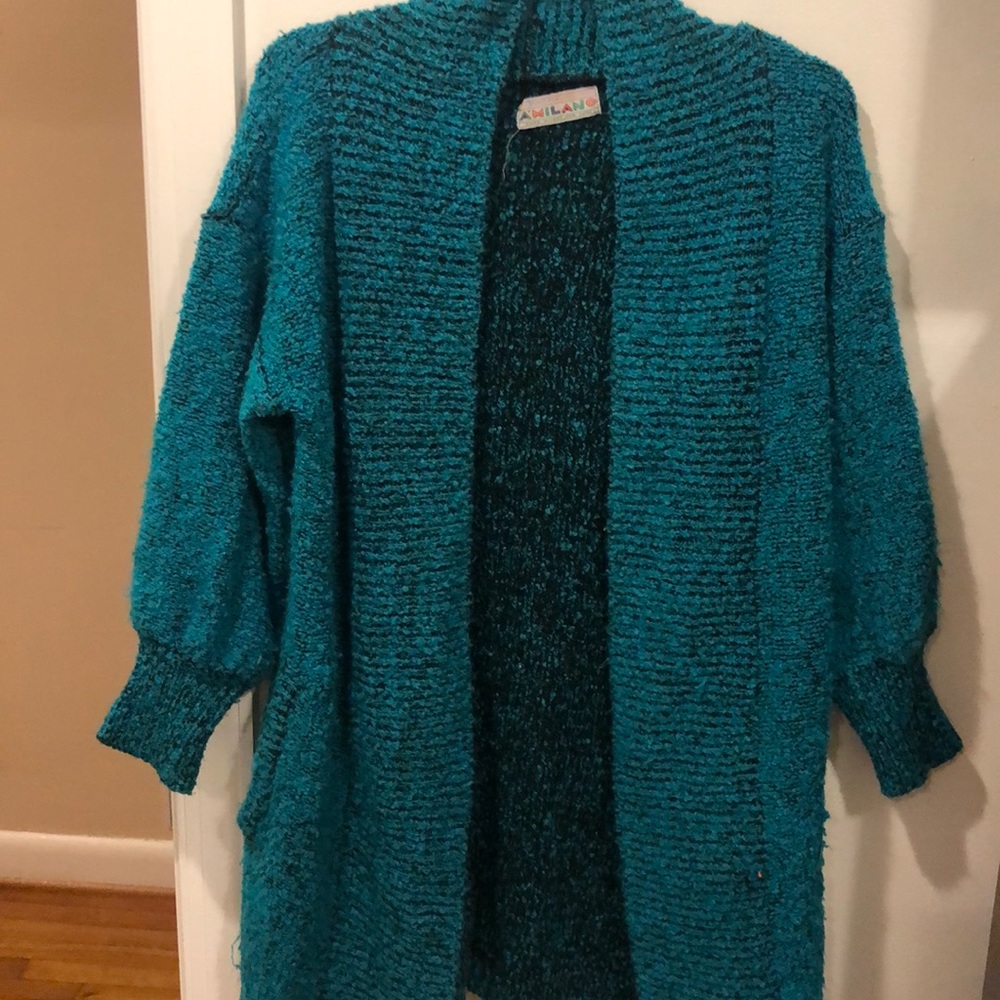 Aqua Fun Sweater